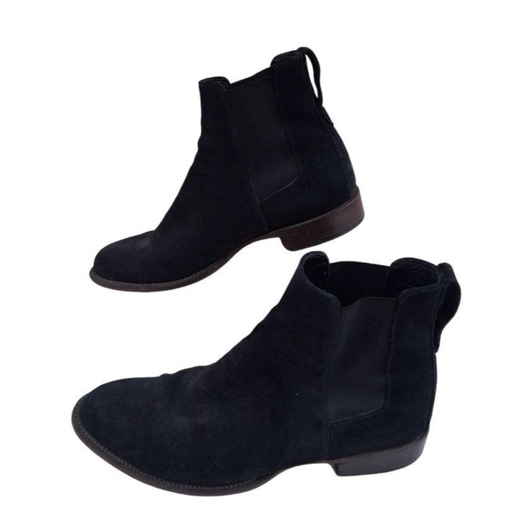 Lucchese Grayson Men’s 10.5D Black Suede